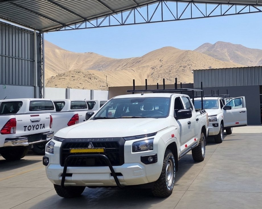 Pickup equipada por CARBOSS en planta